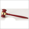 10" Rosewood Piano Finish Gavel